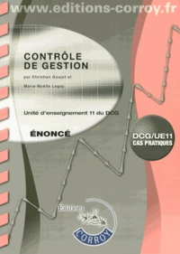 Contrôle de gestion UE 11 du DCG