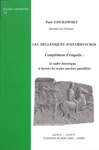 Les Helléniques d’Oxyrhynchos