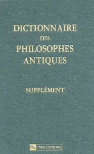 Dictionnaire des philosophes antiques