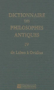 Dictionnaire des philosophes antiques