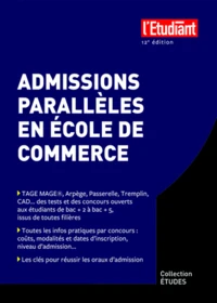 Admissions parallèles en école de commerce