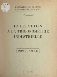 Initiation à la trigonométrie industrielle