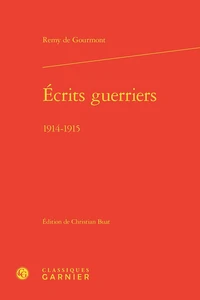 Ecrits guerriers