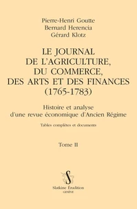 Le Journal de l’agriculture, du commerce, des arts et des finances (1765-1783)