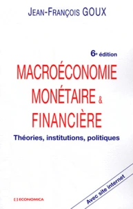 Macroéconomie monétaire et financière