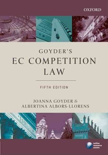 Goyder's EC Competition Law.