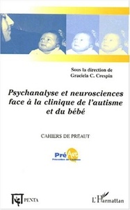 Graciela Cullere-Crespin - Cahiers de PREAUT N° 2 : Psychanalyse et neurosciences face à la clinique de l'autisme et du bébé - Recherches et débats.