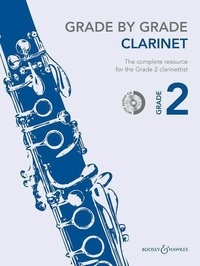 Janet Way - Grade by Grade  : Grade by Grade - Clarinette - Degré 2. clarinet and piano..