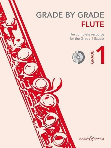 Janet Way - Grade by Grade  : Grade by Grade - Flûte - Degré 1. flute and piano..