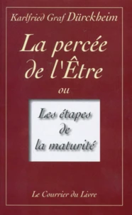 La percée de l'Etre