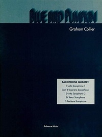 Graham Collier - Blue Bird Pumpkin - Medium Jazz. 4 saxophones (AATBar/ SATBar). Partition et parties..