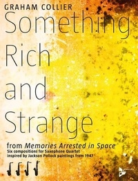 Graham Collier - Something Rich and Strange - from Memories Arrested in Space. 4 saxophones (AATBar). Partition et parties..