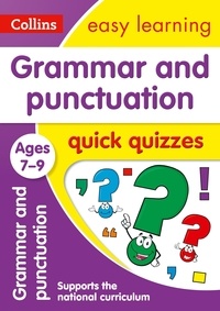 Grammar &amp; Punctuation Quick Quizzes Ages 7-9 - Prepare for school with easy home learning.