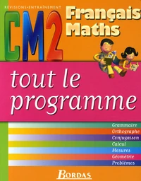 Tout le programme CM2 Français-Maths