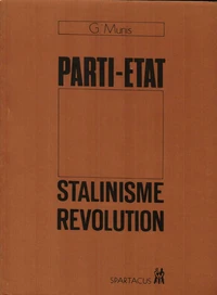 Parti-état, stalinisme, révolution