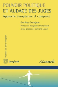 Pouvoir politique et audace des juges