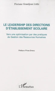 Le leadership des directions d'établissement scolaire