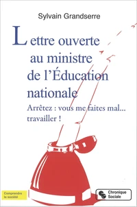 Lettre ouverte au ministre de l'Education nationale