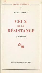 Ceux de la Résistance