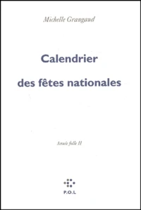 Calendrier Des Fetes Nationales. Annee Folle Ii