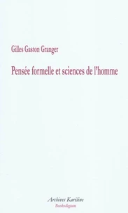 Pensée formelle et sciences de l'homme