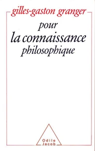 Pour la connaissance philosophique