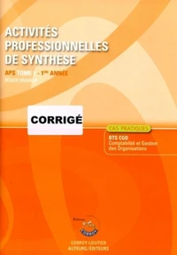 Activités professionnelles de synthèse APS du BTS CGO 1