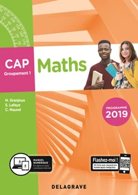 Maths CAP groupement 1