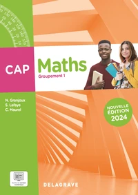 Maths CAP groupement 1