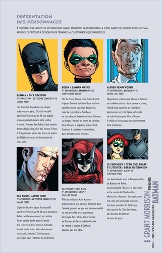 Grant Morrison présente Batman Tome 3 Nouveaux masques