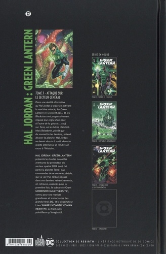 Hal Jordan : Green Lantern Tome 3 Attaque sur le secteur général