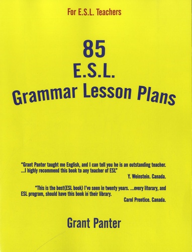 Grant Panter - 85 ESL Grammar Lesson Plans.