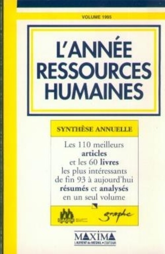  Graphe - L'Annee Ressources Humaines.