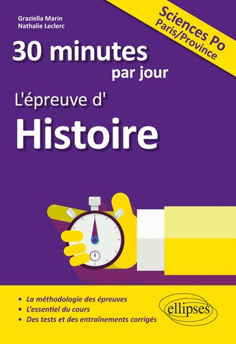 30 minutes par jour, l'épreuve d'Histoire Sciences Po Paris/Province