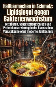 Haltbarmachen in Schmalz: Lipidsiegel gegen Bakterienwachstum