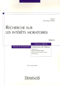 Recherches sur les intérêts moratoires