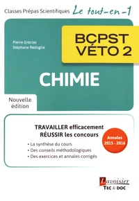 Chimie BCPST-Véto 2e année