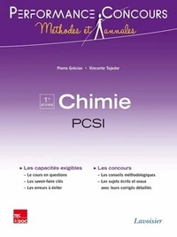 Chimie PCSI 1e année