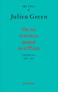 On Est Si Serieux Quand On A 19 Ans. Journal 1919-1924