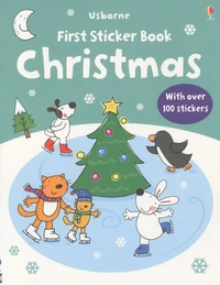 Usborne First Sticker Book Christmas