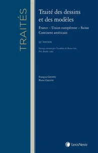 Traité des dessins et modèles