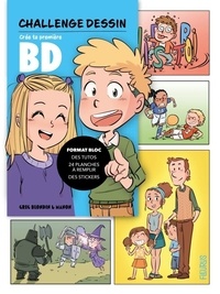 Télécharger ebook gratuitement Challenge dessin : Crée ta première BD RTF CHM PDB en francais