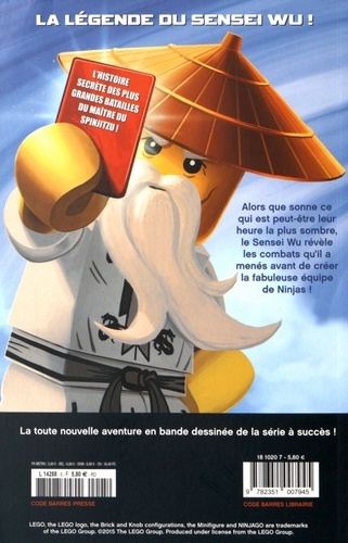 Lego Ninjago Masters of Spinjitzu Tome 5 Pierres gelées