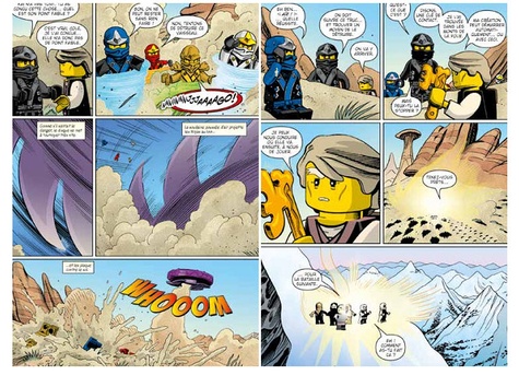 Lego Ninjago Masters of Spinjitzu Tome 6 Destinée fatale