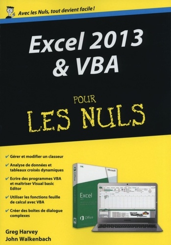 Excel 2013 et VBA pour les nuls