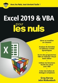 Ebook à télécharger pour mobile Excel 2019 & VBA pour les nuls 9782412048702 (Litterature Francaise) ePub