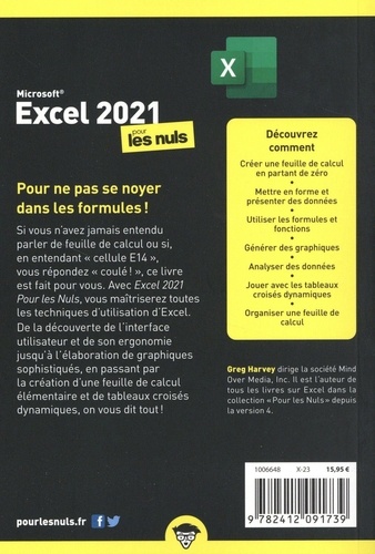 Excel 2021 pour les Nuls