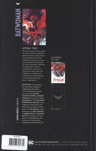 Batwoman Intégrale Tome 1