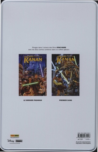 Star Wars Kanan  Coffret métal en 2 volumes. Tome 1, Le dernier Padawan ; Tome 2, Premier sang
