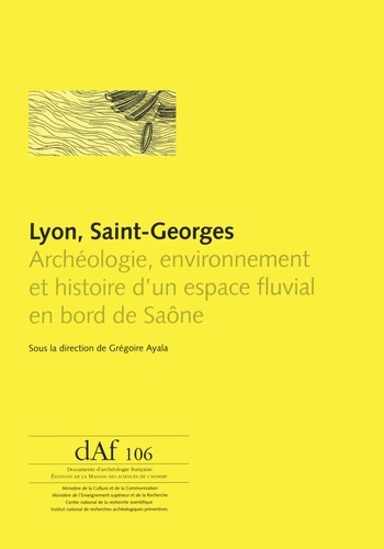 Lyon, Saint-Georges. Archéologie, environnement et histoire dun espace fluvial en bord de Saône